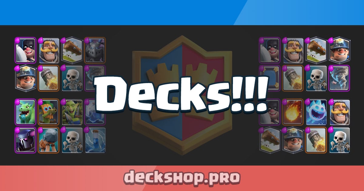 Best Clash Royale 2v2 Decks - deckshop pro brawl stars