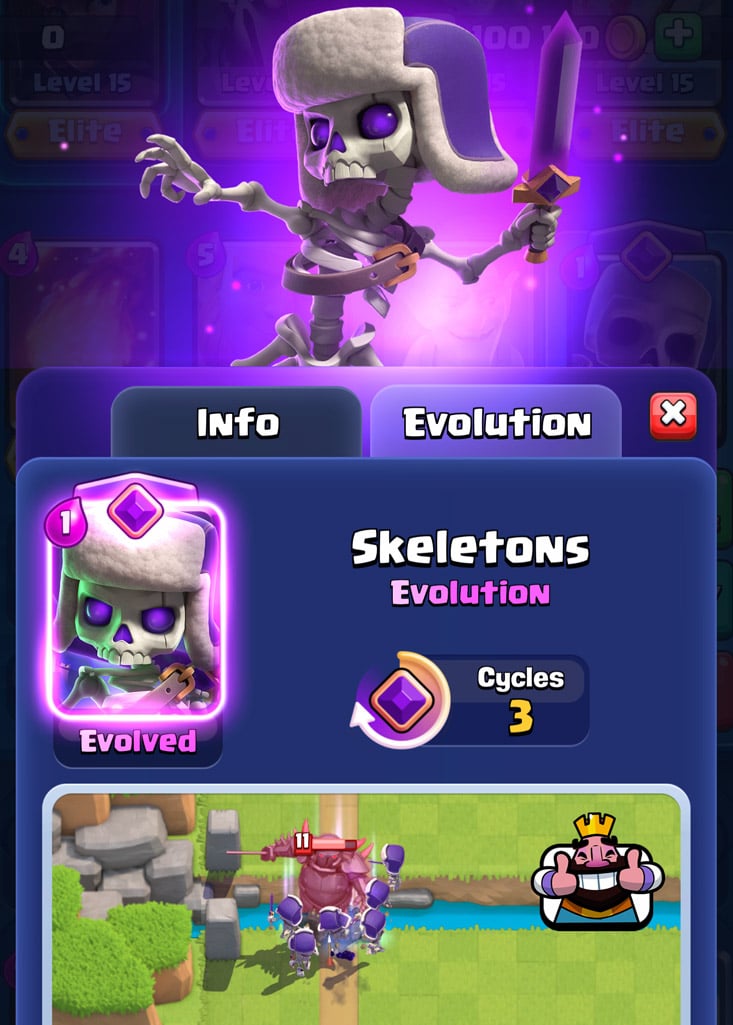 Clash Royale - Build a deck to use the power of Card Evolutions ⚡ The  Evolution Draft Event is live now! ⚡ #cardevolution #clashroyale